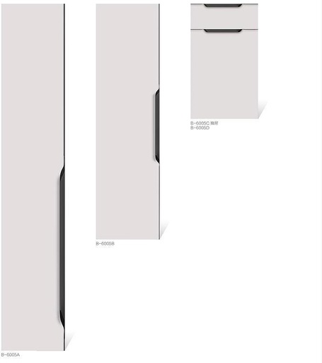 拇指款铣型拉手